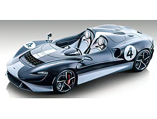 【予約】12月以降発売予定McLAREN - ELVA N 4 2020 - BLUE /TECNOMODEL 1/18 ミニカー