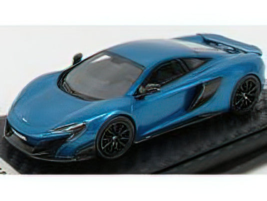 McLARENマクラーレン 675LT 2016 - CERULEAN BLUE MET /Tecno 1/43 ミニカー