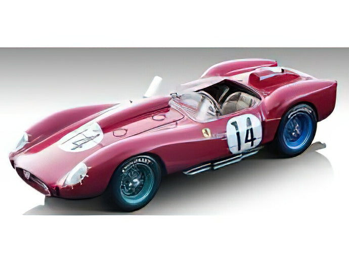 【予約】5-7月以降発売予定FERRARIフェラーリ 250 TR TESTAROSSA 3.0L V12 TEAM SCUDERIA FERRARI N 14 WINNER 24h LE MANS 1958 O.GENDEBIEN - P.HILL - RED /Tecno 1/18 ミニカー