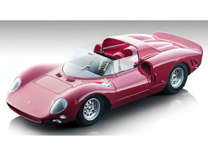 【予約】6-8月以降発売予定FERRARI  275/330 P2 SPIDER N 0 PRESENTATION 1965 - RED /Tecno 1/18ミニカー