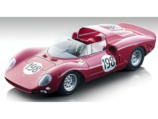 【予約】6-8月以降発売予定FERRARI  275 P2 SPIDER N 198 WINNER TARGA FLORIO 1965 NINO VACCARELLA /Tecno 1/18ミニカー