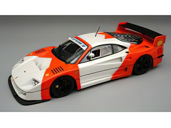 【予約】5-7月以降発売予定FERRARIフェラーリ F40 LM N 0 RACING 1996 - BLACK WHEELS - WHITE RED /Tecno 1/18 ミニカー