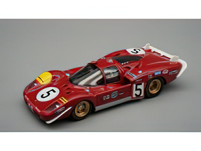 FERRARI  512S 5.0L V12 SEFAC SPA  N 5 24h LE MANS 1970 JACKY ICKX /Tecno 1/43ミニカー