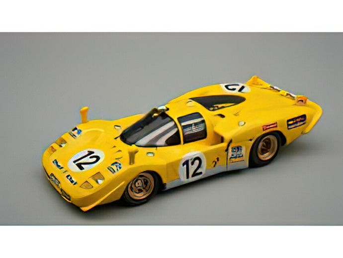 【予約】6-8月以降発売予定FERRARI  512S 5.0L V12 ECURIE FRANCORCHAMPS N 12 24h LE MANS 1970 HUGHES DE FIERLAND /Tecno 1/43ミニカー