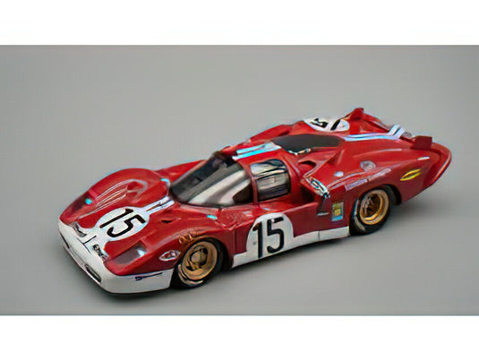 【予約】6-8月以降発売予定FERRARI  512S 5.0L V12 SCUDERIA FILIPINETTI N 15 24h LE MANS 1970 MIKE PARKES /Tecno 1/43ミニカー