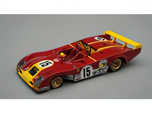 【予約】6-8月以降発売予定FERRARI  312PB 3.0L SEFAC SPA  N 15 24h LE MANS 1973 JACKY ICKX /Tecno 1/43ミニカー