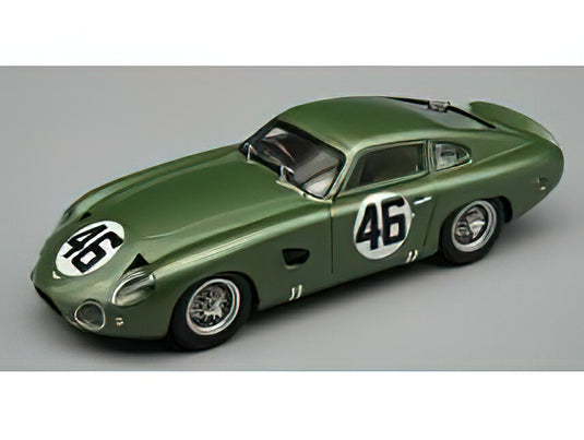 【予約】5-7月以降発売予定ASTON MARTIN - DP214 3.7L N 46 WINNER COPPA INTER EUROPA 1963 ROY SALVADORI - LIGHT GREEN MET /Tecno 1/43 ミニカー