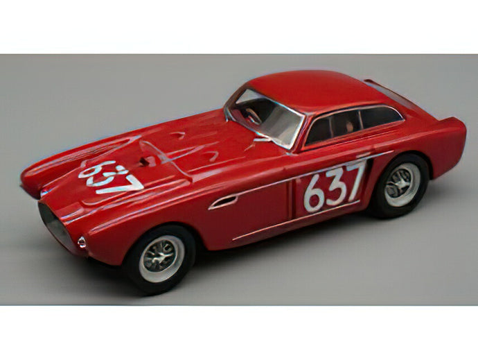 【予約】5-7月以降発売予定FERRARIフェラーリ 340 MEXICO VIGNALE COUPE ch.0224 AT N 637 MILLE MIGLIA 1953 E.CASTELLOTTI - I.REGOSA - RED /Tecno 1/43 ミニカー