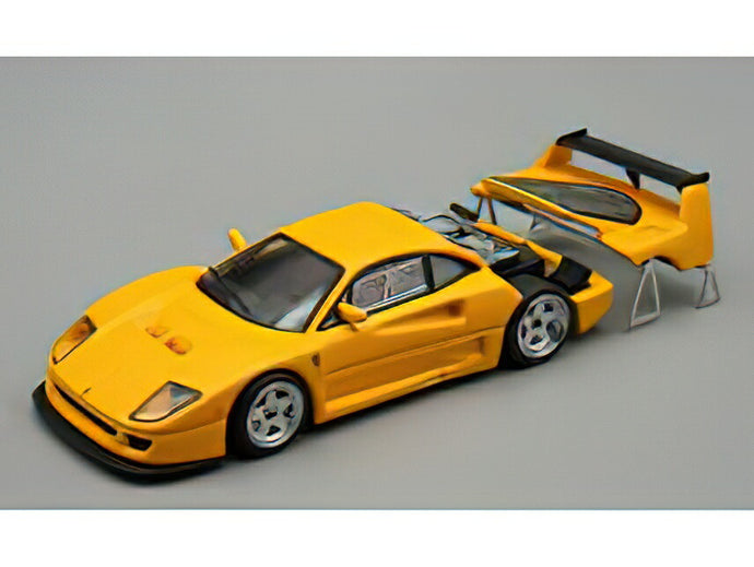 【予約】6-8月以降発売予定FERRARI  F40 LM PRESS VERSION 1996 - SILVER WHEELS /Tecno 1/64ミニカー