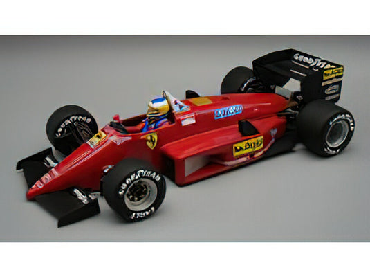 【予約】6-8月以降発売予定FERRARI  F1 156-85 N 0 PRESS  フィギュア付き  1985 MICHELE ALBORETO /Tecno 1/18ミニカー