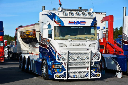 【予約】2017年10-12月以降発売予定Per Brodde Scaniaスカニア R-serie Highline rigid truck with hookarm container トラック Teknoテクノ  建設機械模型 工事車両 1/50 ミニチュア