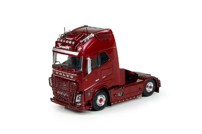 Sarantos Volvo FH04 Globetrotter XL トラック トラクタヘッド  Teknoテクノ  建設機械模型 工事車両 1/50 ミニチュア