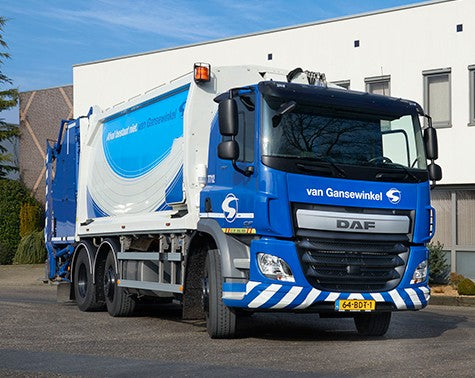 【予約】2017年10-12月以降発売予定Gansenwinkel DAF CF trash truck トラック Teknoテクノ  建設機械模型 工事車両 1/50 ミニチュア