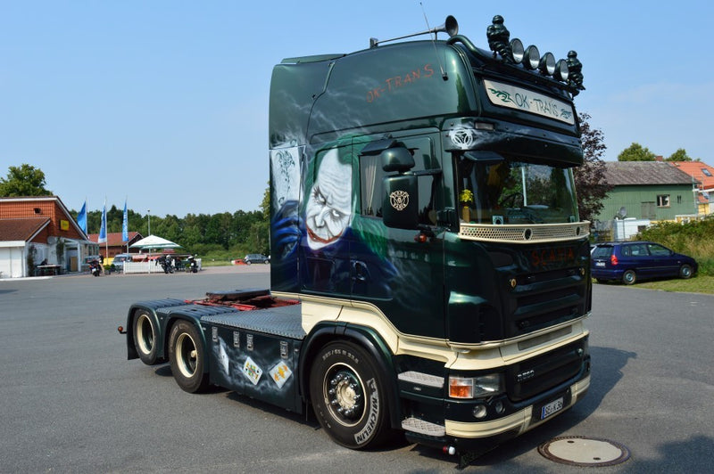 【予約】2017年6-8月以降発売予定OK Trans Scaniaスカニア R5 Topline トラック トラクタヘッド  Teknoテクノ  建設機械模型 工事車両 1/50 ミニチュア