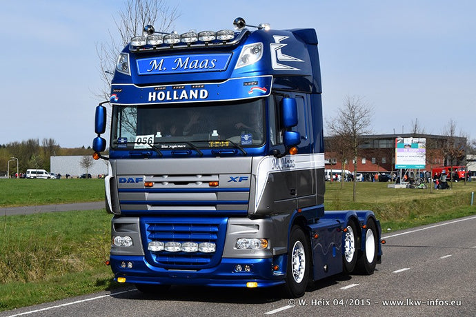 【予約】2017年10-12月以降発売予定Maas M. DAF XF105 Super Space Cab トラック トラクタヘッド Teknoテクノ  建設機械模型 工事車両 1/50 ミニチュア