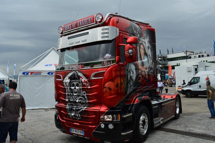 【予約】2017年6-8月以降発売予定Gastaldi - Sons of Anarchy Scaniaスカニア R-Streamline Highline トラック トラクタヘッド  Teknoテクノ  建設機械模型 工事車両 1/50 ミニチュア