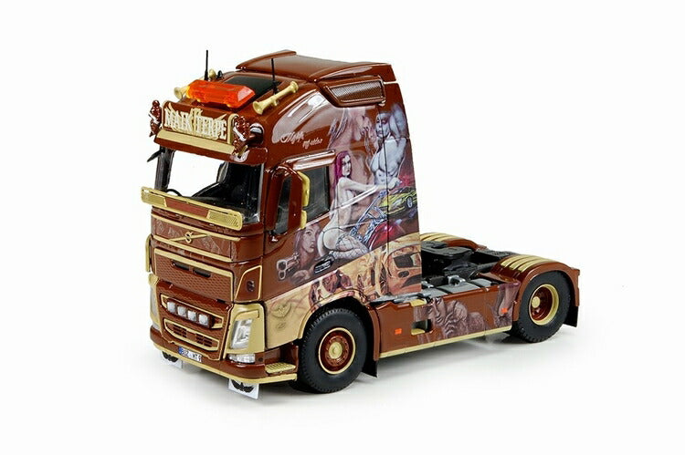 ギャラリービューアに画像をロードする, Terpe, Mike Volvo FH04 トラック トラクタヘッド Teknoテクノ  建設機械模型 工事車両 1/50 ミニチュア
