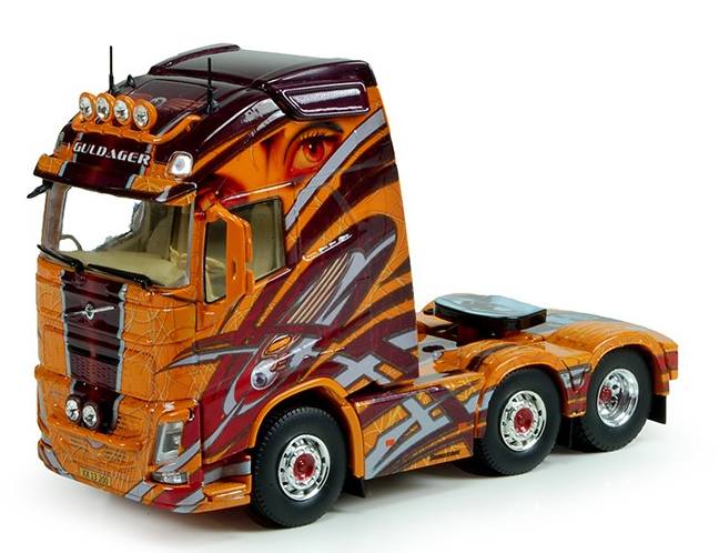 【予約】2017年10-12月以降発売予定Guldager Volvo FH04 Globetrotter XL トラック Teknoテクノ  建設機械模型 工事車両 1/50 ミニチュア