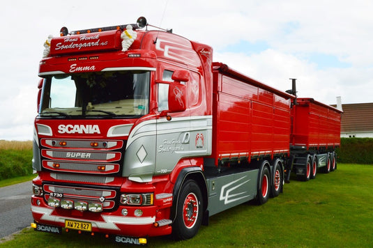【予約】2017年10-12月以降発売予定Sondergaard, Hans Henrik Scaniaスカニア R Streamline rigid truck トレーラー Teknoテクノ  建設機械模型 工事車両 1/50 ミニチュア