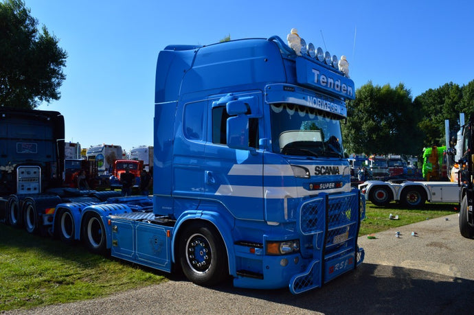 【予約】2017年10-12月以降発売予定RSJ Tenden Scaniaスカニア R-serie Topline トラック トラクタヘッド  Teknoテクノ  建設機械模型 工事車両 1/50 ミニチュア