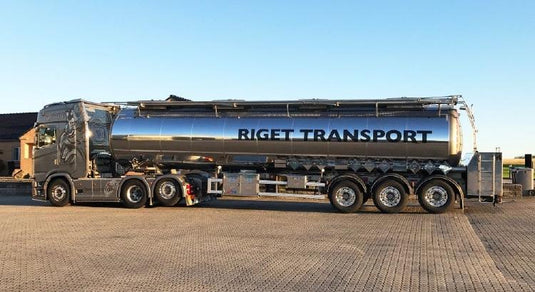 Riget Scaniaスカニア S-serie with tanktrailerトレーラー 建設機械模型 工事車両TEKNO 1/50 ミニチュア