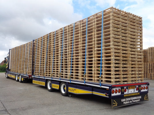 【予約】4-6月以降発売予定Oostenbrugge Scaniaスカニア S730 Highline combi and cargo palletsトラック  建設機械模型 工事車両 TEKNO 1/50 ミニチュア