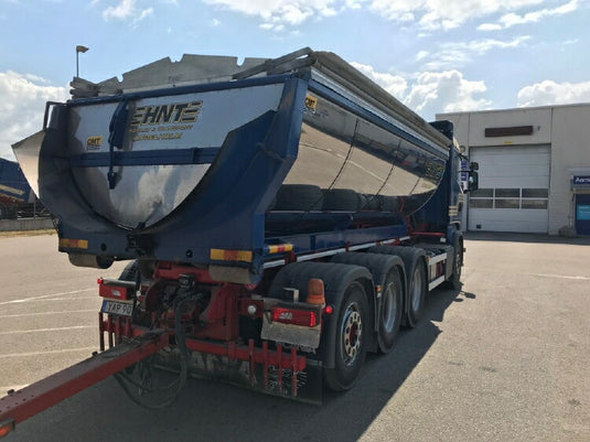 【予約】8-10月以降発売予定Nilssons, Hasse Scania R-Streamline asphalt tipper combiトラック/建設機械模型 工事車両 Tekno 1/50 ミニチュア