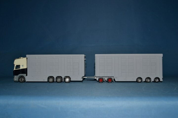 ギャラリービューアに画像をロードする, 【予約】2020年1-3月以降発売予定Friberg Scania R-serie Topline with livestock Swedish Resin combinationトラックトレーラー/建設機械模型 工事車両 TEKNO 1/50 ミニチュア
