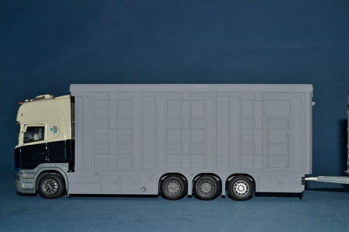 ギャラリービューアに画像をロードする, 【予約】2020年1-3月以降発売予定Friberg Scania R-serie Topline with livestock Swedish Resin combinationトラックトレーラー/建設機械模型 工事車両 TEKNO 1/50 ミニチュア
