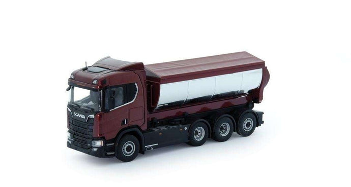 Scania Next Gen R730 container 73918 トレーラー トラック /Tekno 1/50 建設機械模型 ミニチュア