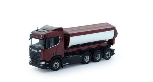 Scania Next Gen R730 container 73918 トレーラー トラック /Tekno 1/50 建設機械模型 ミニチュア