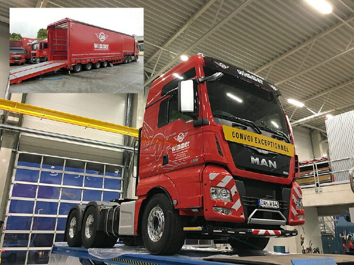 【予約】10-12月以降発売予定Wimmer Felbermayr MAN TGX XXL met Meusburger trailerトラック トラクタヘッド/建設機械模型 工事車両 Tekno 1/50 ミニチュア