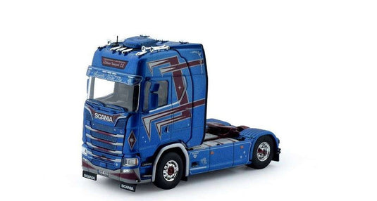Ruttner Scania S-Serie Highline 4x2 74157 truck model トラック /Tekno 1/50 建設機械模型 ミニチュア