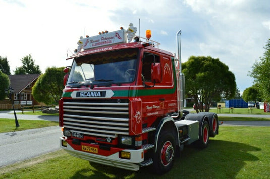 【予約】10-12月以降発売予定Petersen, Ronnie　Scania 2-serie 6x2トラック トラクタヘッド/建設機械模型 工事車両 Tekno 1/50 ミニチュア