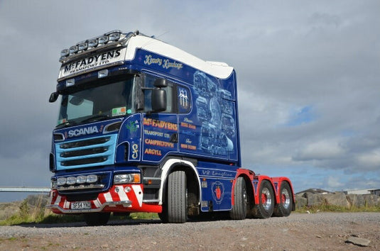 【予約】2020年1-3月以降発売予定Mc Fadyens Scania R-serie Longline 8x4トラックトラクタヘッド/建設機械模型 工事車両 TEKNO 1/50 ミニチュア