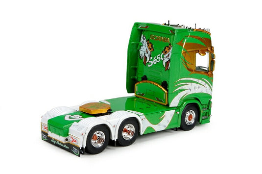 【予約】Nielsen Leif Scania S-serie Highline 6x2 トラック トラクタ/TEKNO 1/50 建設機械 模型ミニカー  はたらく車 重機