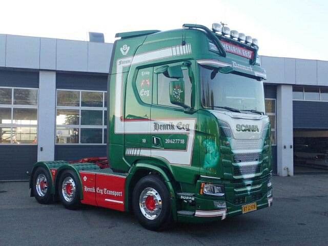 【予約】2020年1-3月以降発売予定Eeg, Henrik Scania S-serie Highline 6x2 /建設機械模型 工事車両 TEKNO 1/50 ミニチュア