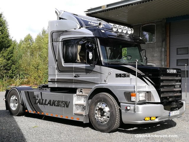 ギャラリービューアに画像をロードする, 【予約】2019年8-10月以降発売予定Tallaksen Scania 3-serie Torpedo 4x2 トラック トラクタ/建設機械模型 工事車両 TEKNO 1/50 ミニチュア
