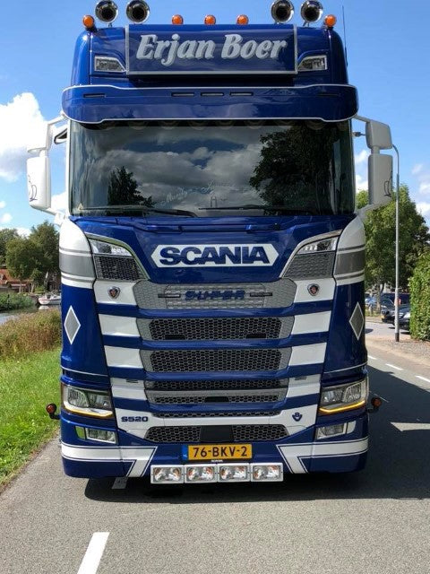 【予約】2019年8-10月以降発売予定Boer, Erjan Scania NG S-serie Highline 6x2 トラック トラクタ/建設機械模型 工事車両 TEKNO 1/50 ミニチュア