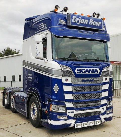 【予約】2019年8-10月以降発売予定Boer, Erjan Scania NG S-serie Highline 6x2 トラック トラクタ/建設機械模型 工事車両 TEKNO 1/50 ミニチュア