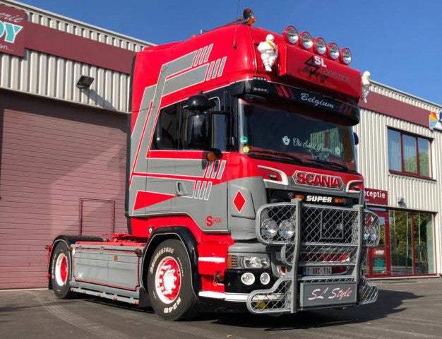 【予約】2019年8-10月以降発売予定SL Logistics Scania R-serie Topline 4x2 トラック トラクタ/建設機械模型 工事車両 TEKNO 1/50 ミニチュア