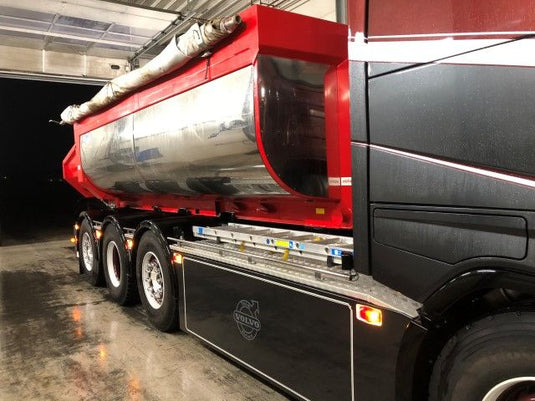 【予約】10-12月以降発売予定Vognmand Soren Nielsen Volvoボルボ FH04 Globetrotter motorwagen met asfaltcontainerトラック 建設機械模型 工事車両TEKNO 1/50 ミニチュア