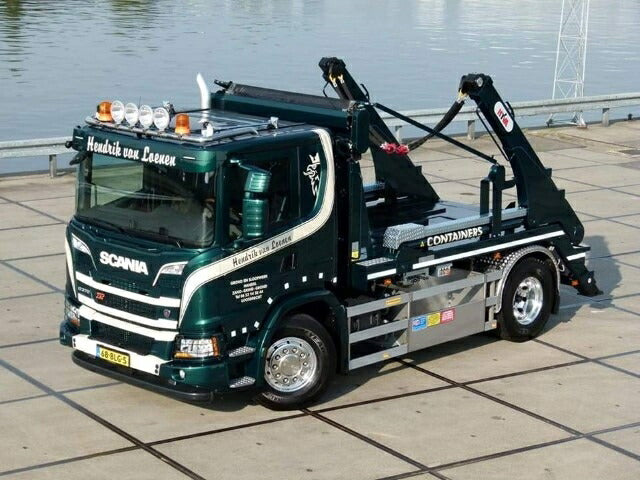 【予約】10-12月以降発売予定Scania G370 XT portaalarm トラック TEKNO 1/50 建設機械 模型ミニカー  はたらく車重機