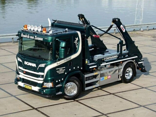 【予約】10-12月以降発売予定Scania G370 XT portaalarm トラック TEKNO 1/50 建設機械 模型ミニカー  はたらく車重機