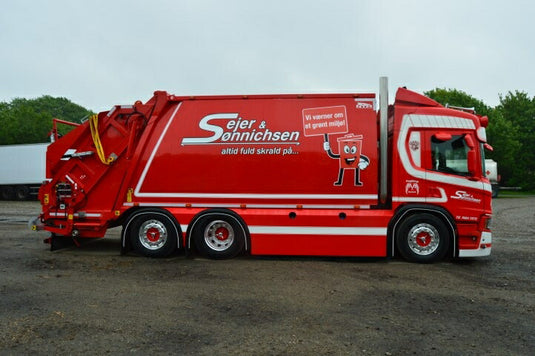 【予約】2021年1月-3月以降発売予定Sejer & Sonnichsen Scania Next Gen P-serie 580-V8 trash truck