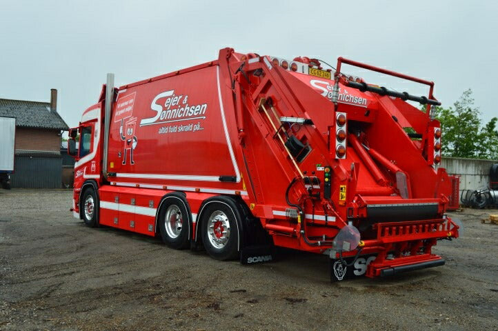 ギャラリービューアに画像をロードする, 【予約】2021年1月-3月以降発売予定Sejer &amp; Sonnichsen Scania Next Gen P-serie 580-V8 trash truck
