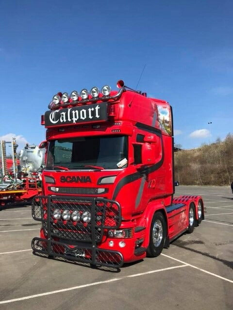 ギャラリービューアに画像をロードする, 【予約】12月以降発売予定Calport Scania R-serie Topline 6x2トラック トラクタ/TEKNO 1/50 建設機械 模型ミニカー  はたらく車 重機
