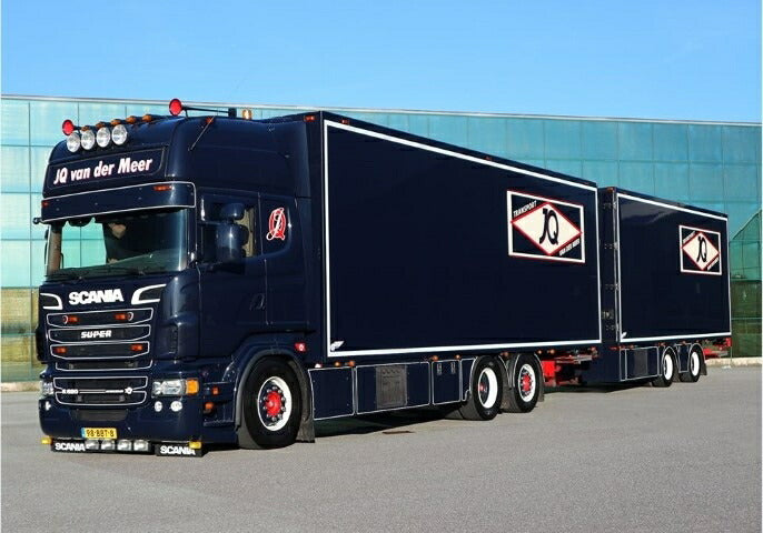 J Q vd Meer Scania Rシリーズ Topline トラクタ / Tekno 1/50 建設機械模型 工事車両