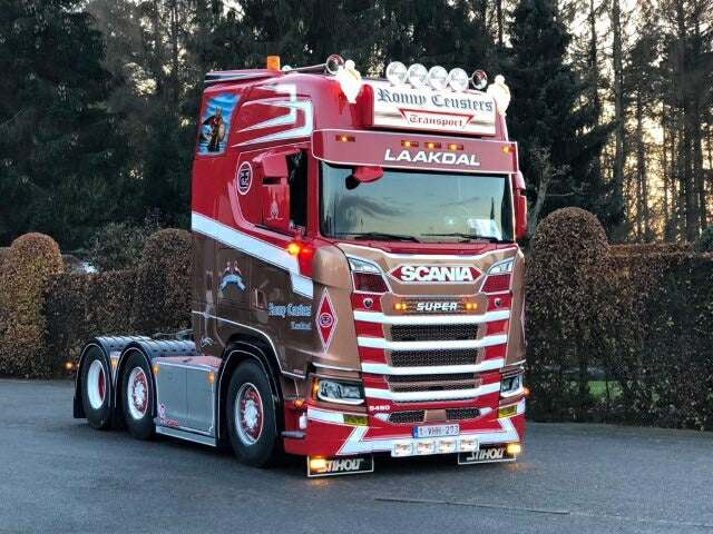 【予約】12月以降発売予定Ceusters, Ronny Scania Next Gen S-serie Highline 6x2トラック トラクタ/TEKNO 1/50 建設機械 模型ミニカー  はたらく車 重機