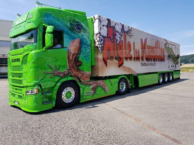 【予約】2021年2月以降発売予定Muller Scania Next Gen S-serie Highline met koelopegger トラック/TEKNO 1/50 建設機械 模型ミニカー  はたらく車 重機